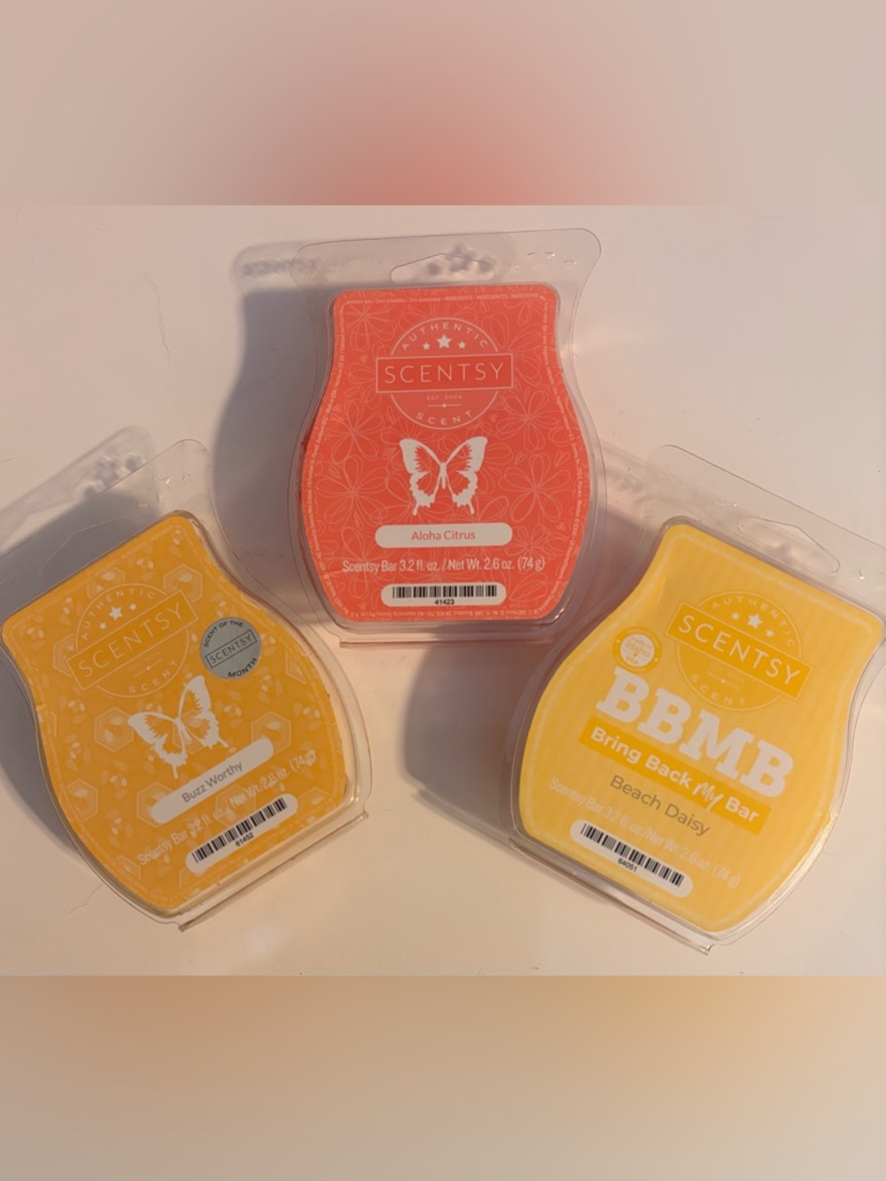 Scentsy Wax Bars- set of 3
